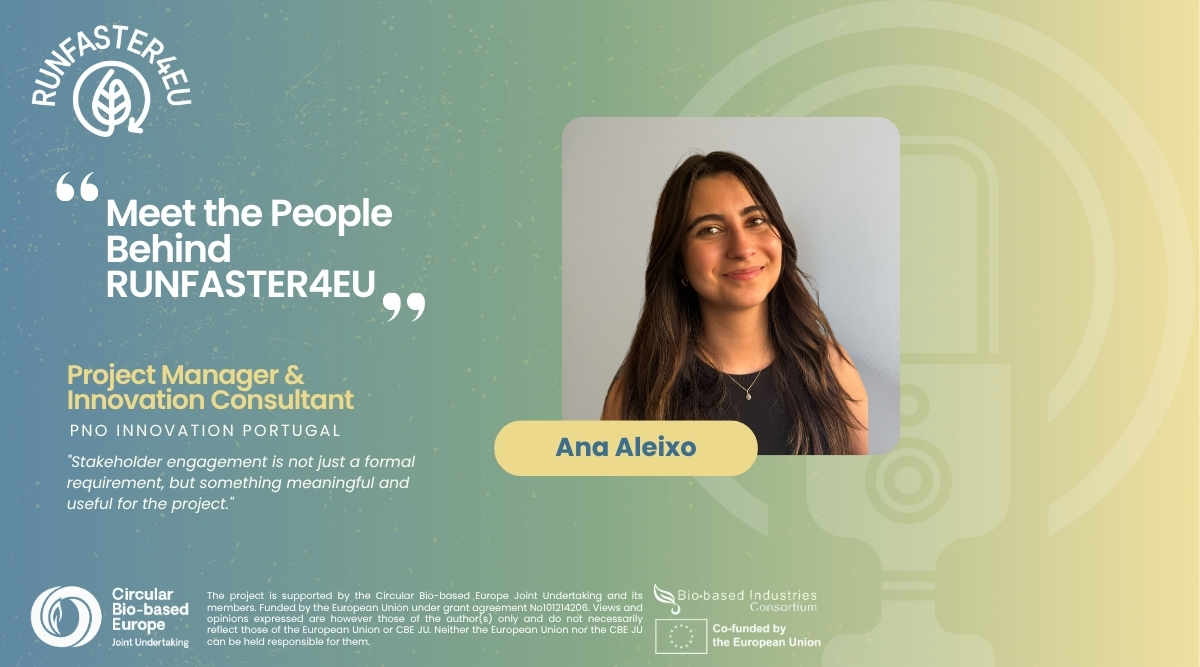 Meet the People Behind RUNFASTER4EU: Ana Aleixo (PNO Innovation Portugal)